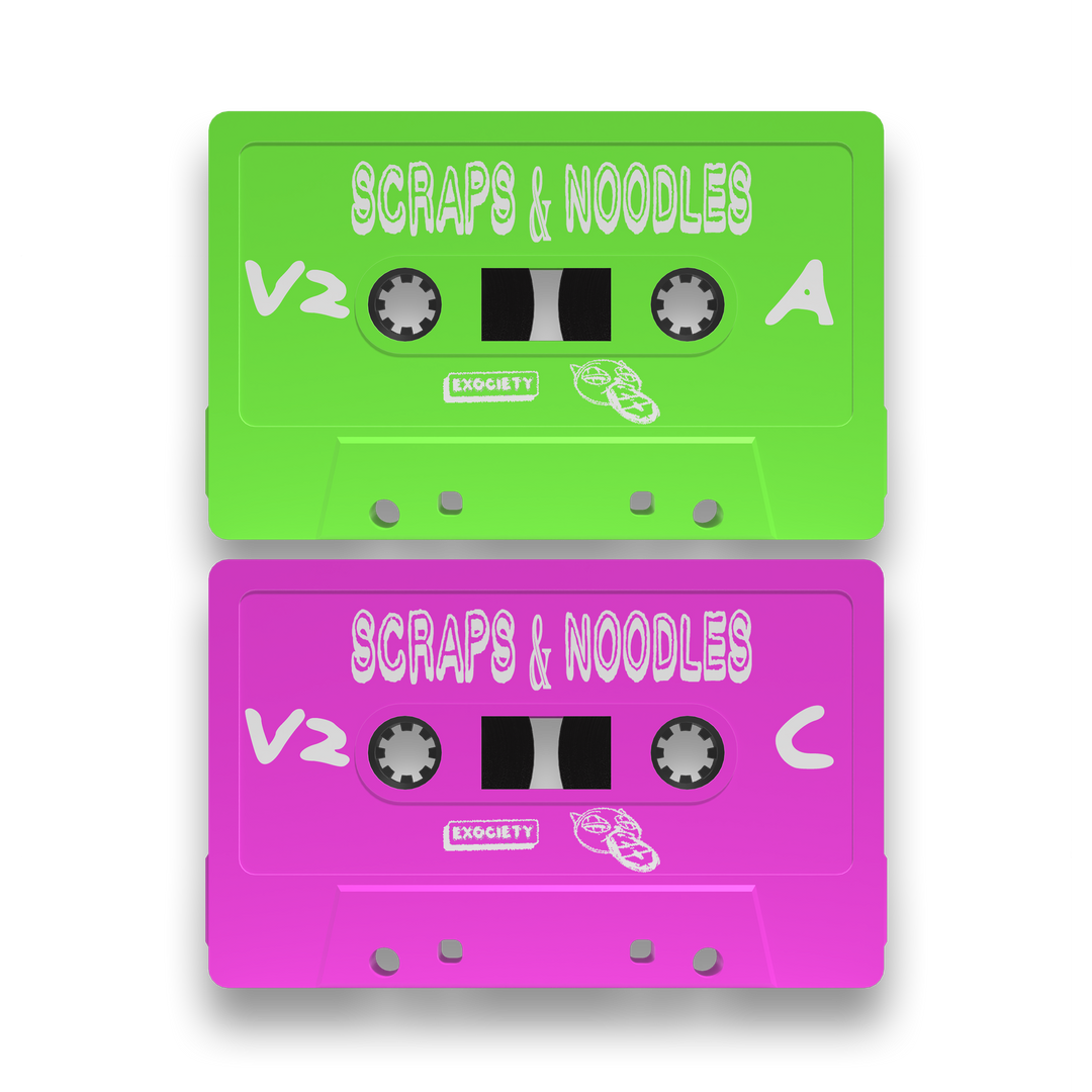 1st Edition Scraps & Noodles Vol. 2 Double Cassette