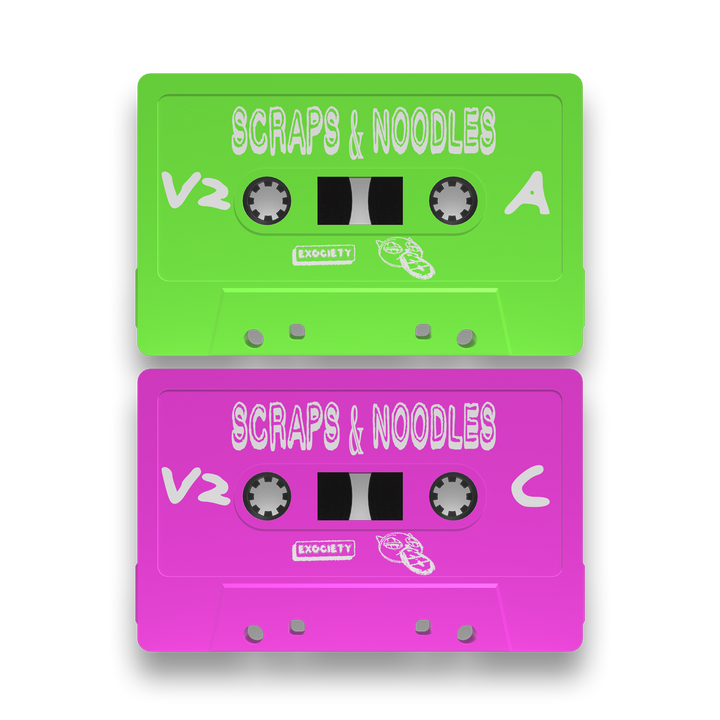 1st Edition Scraps & Noodles Vol. 2 Double Cassette