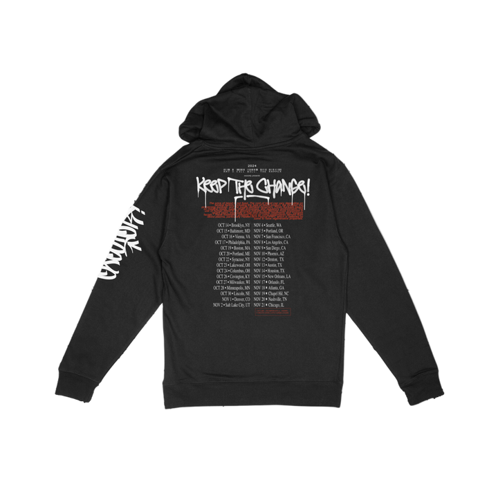 KEEP THE CHANGE! Tour Hoodie BACK