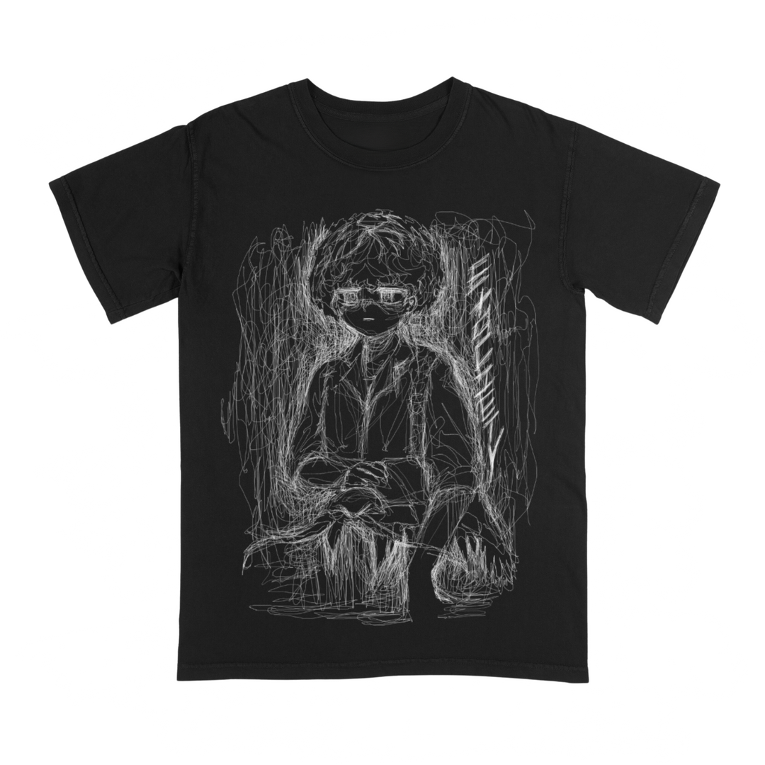 EXO Asha Black Tee FRONT